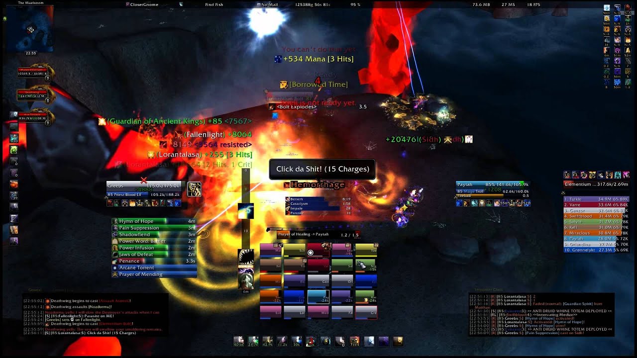 [Full HD] Huhuholics vs. Madness of Deathwing - 25 man Heroic - Disc Priest PoV