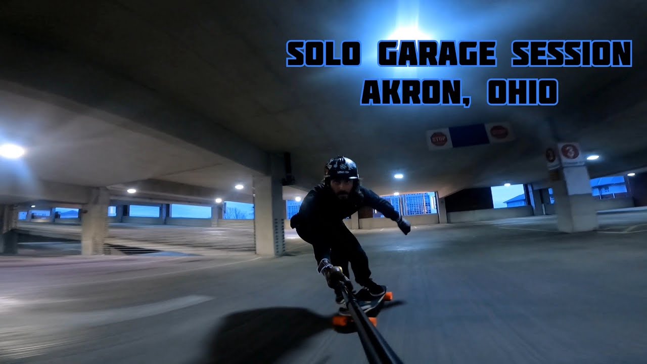 Solo Garage Skate Session | Akron, Ohio | 12/24/2021