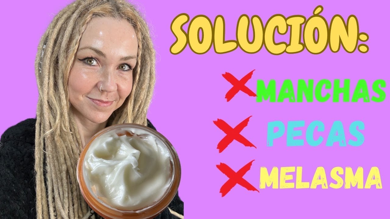 Crema NATURAL para ACLARAR Manchas Iluminar y Unificar el TONO Cosmética Natural Casera Ácido KÓJICO