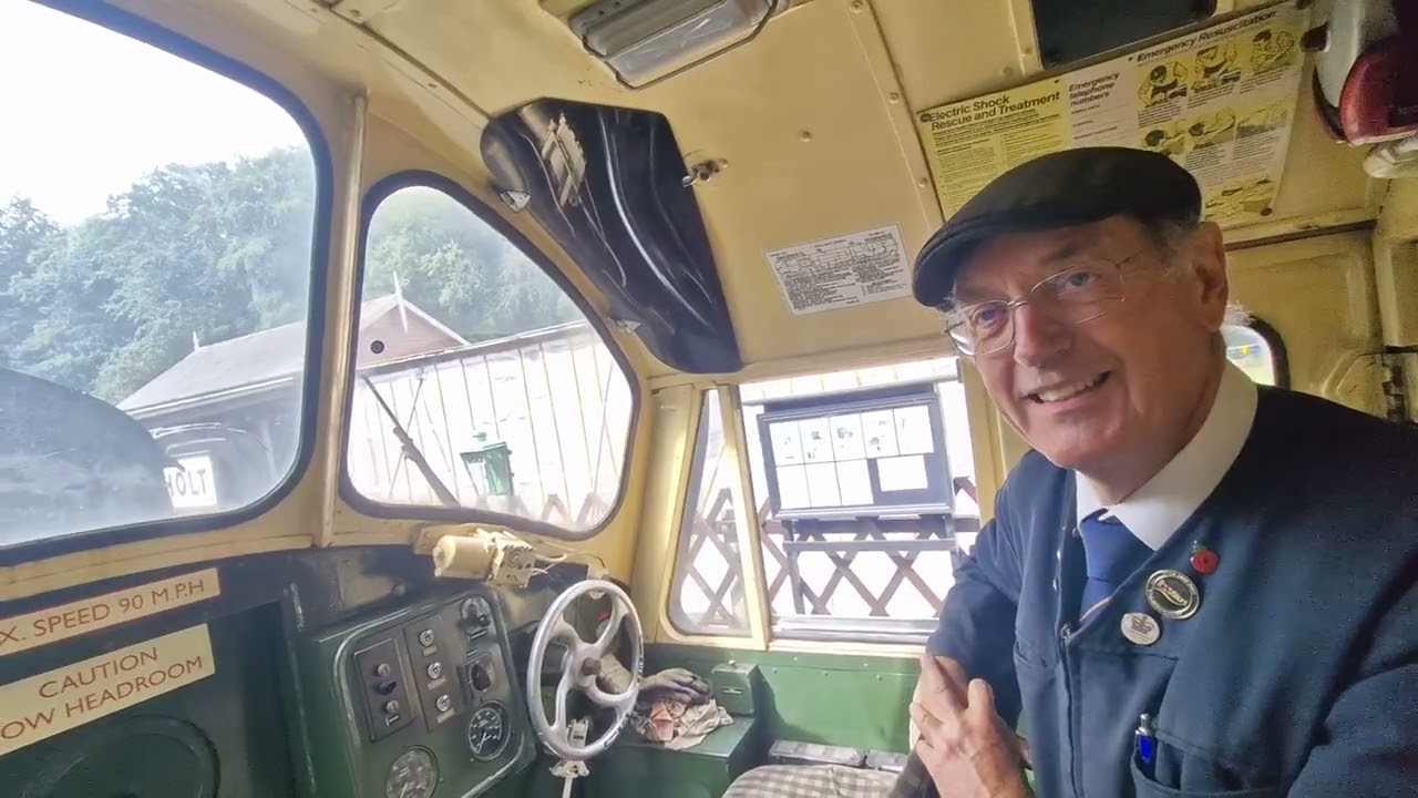 Diesel Locomotive D6732 built 1962, celebrating the Golden Anniversary of the North Norfolk Railway.