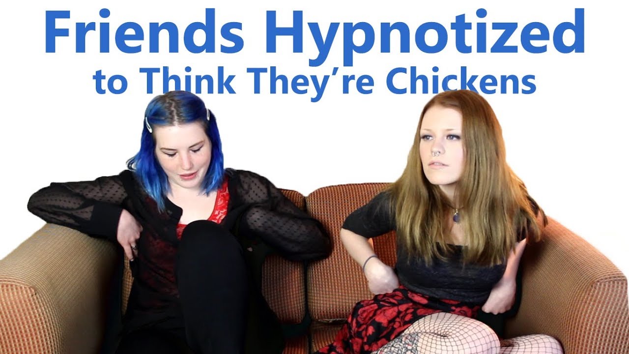 Friends Hypnotized to Think They're Chickens