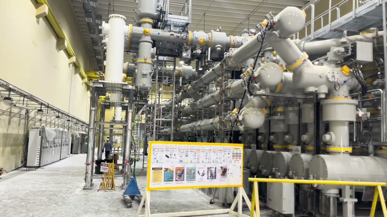 Gas insulated switchgear | construction of 380KV/115KV BSP substation 