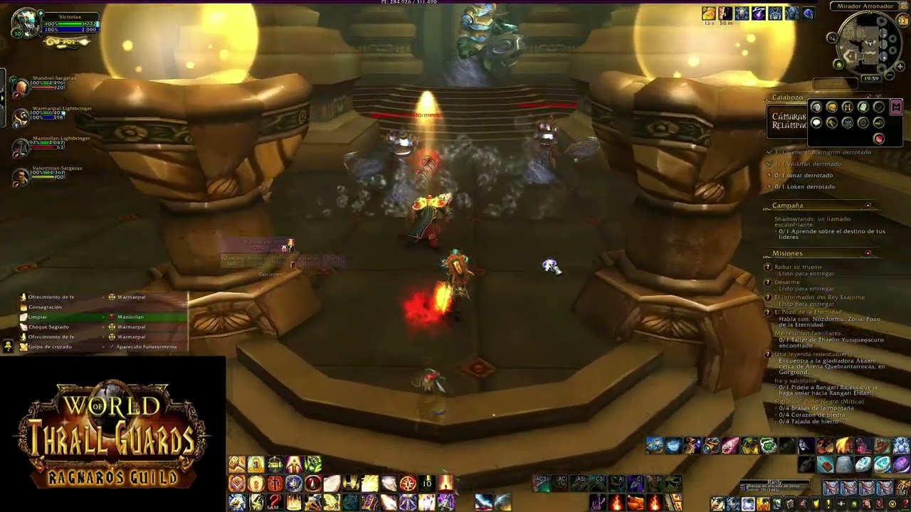 Calabozos de Cronoviaje WoTLK Cámaras de Relámpagos y Gundrak