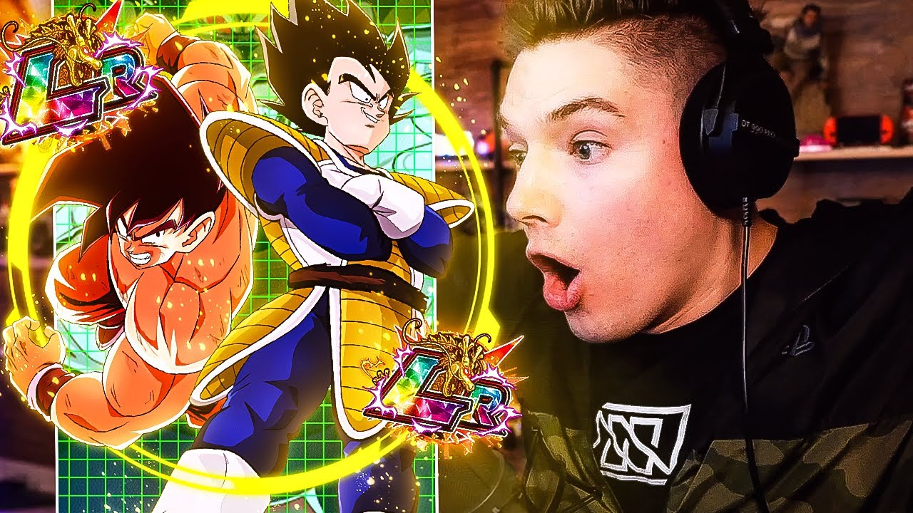 Призывы, пока я не вытащу ОБА LR Kaioken Goku и LR Great Ape Vegeta на Dokkan Battle!