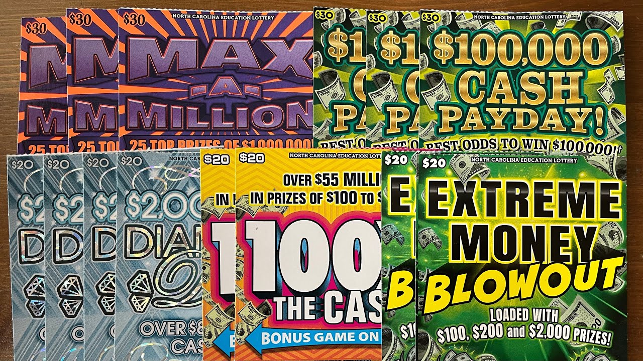 $340 North Carolina Lottery Scratch-Offs!💥Starting The Week With Big Wins!💥