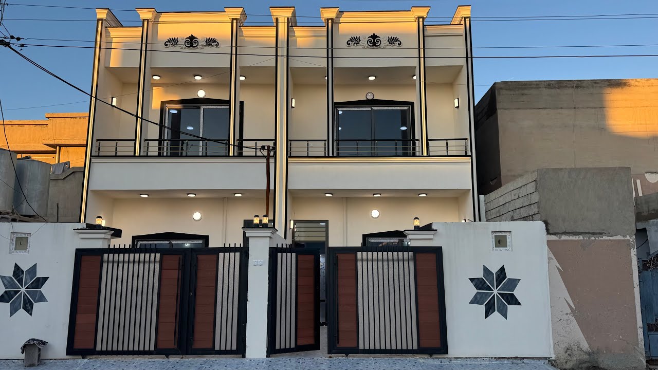 دار للبيع مساحة ١٠٠ متر طابق أو نص بناء حديث كركوك حي العسكري 07741383996