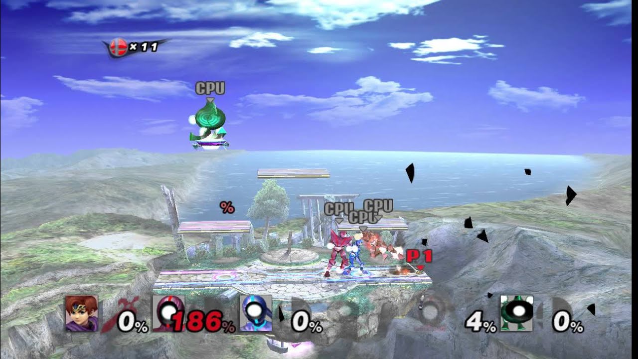 [TAS] Project M Cruel Smash Roy 25 KOs