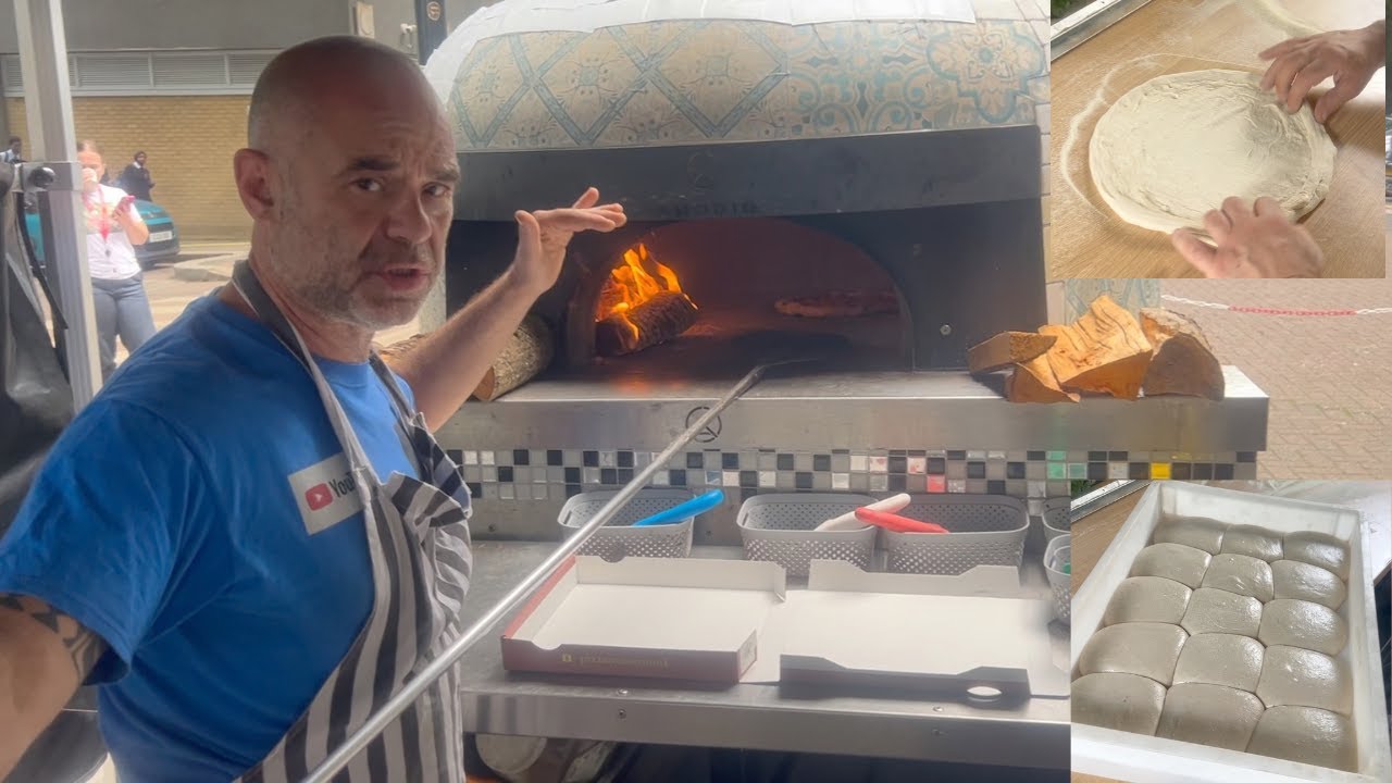 How to stretching at Overproof Pizza   dough in simple way