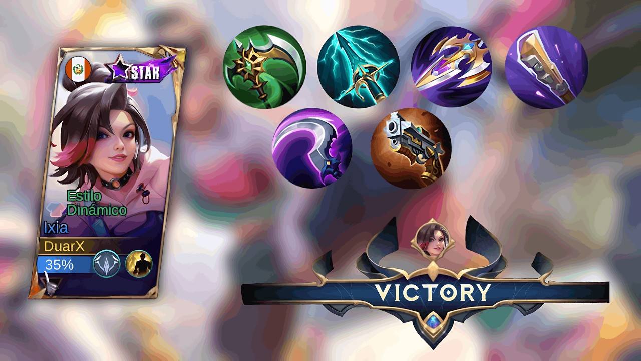 Partida intensa con Ixia | Ranked Mobile Legends|