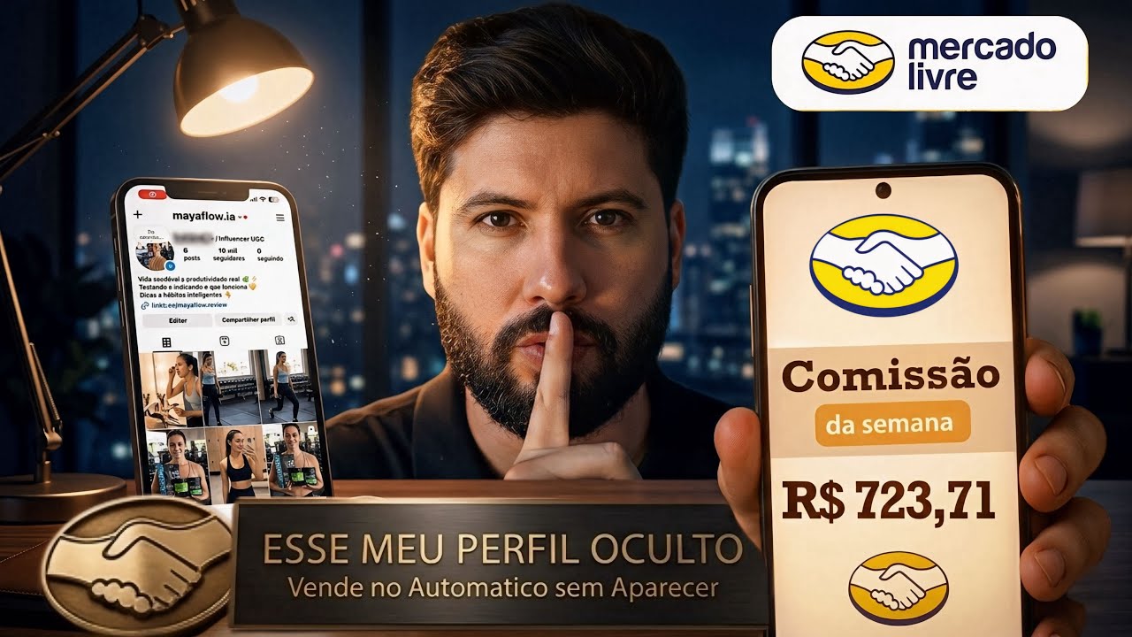 AFILIADO MERCADO LIVRE: O NOVO JEITO DE VENDER TODOS OS DIAS! (Passo a Passo)