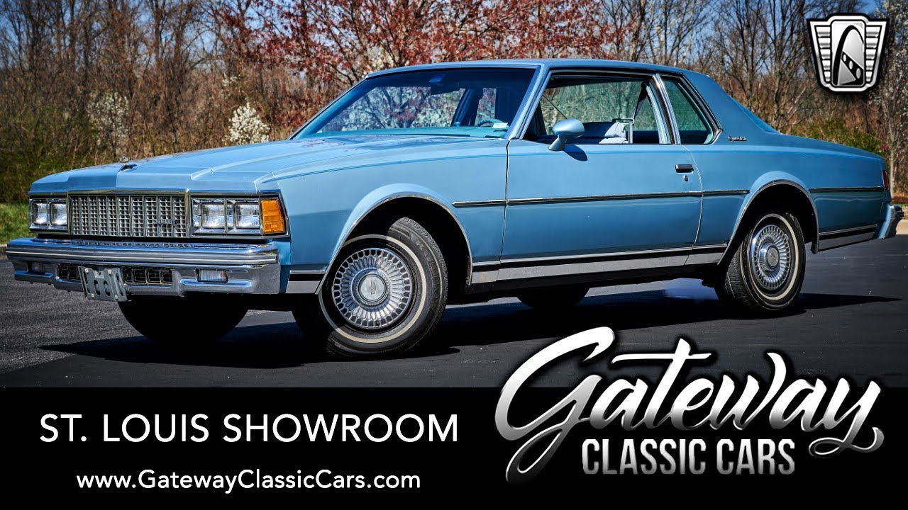 1979 Chevrolet Caprice Classic 2 Door Gateway Classic Cars St. Louis #8718