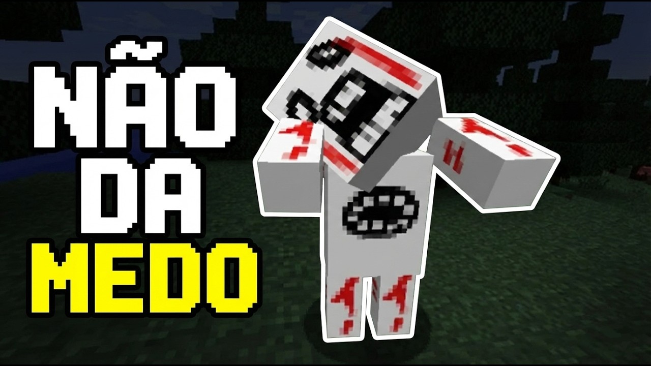 MODS DE TERROR no MINECRAFT são HORRÍVEIS