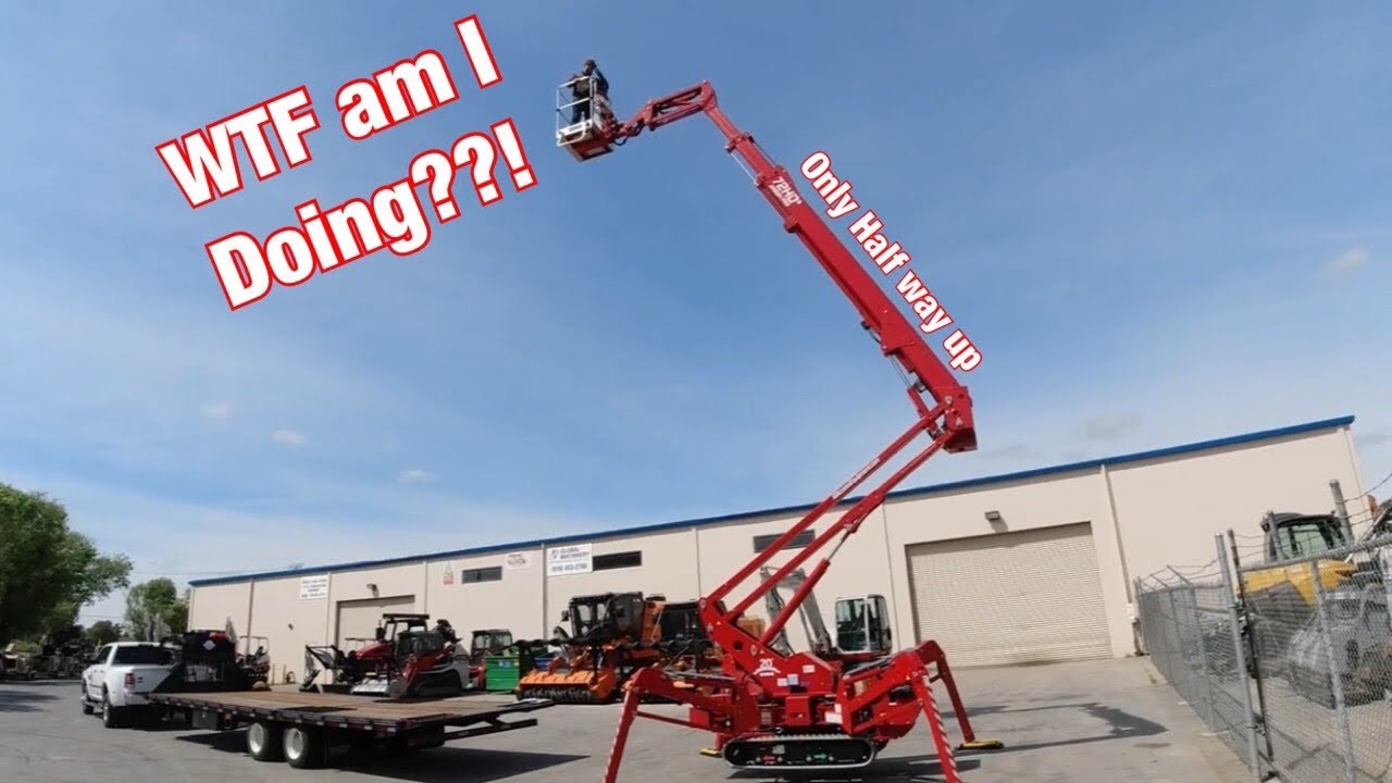 Bought a 72 Foot Track Lift!