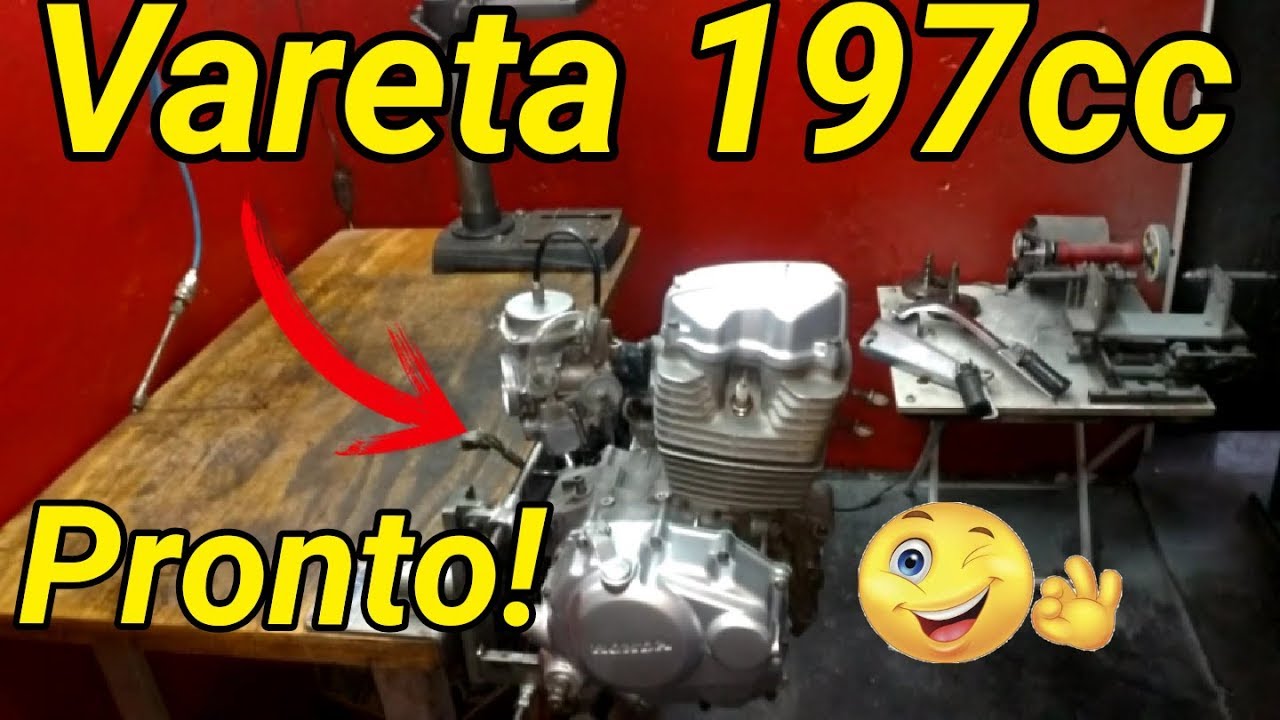 Motor 197cc Vareta Finalizado - CG Titan 2000