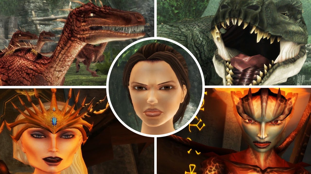 Tomb Raider: Anniversary - All Bosses
