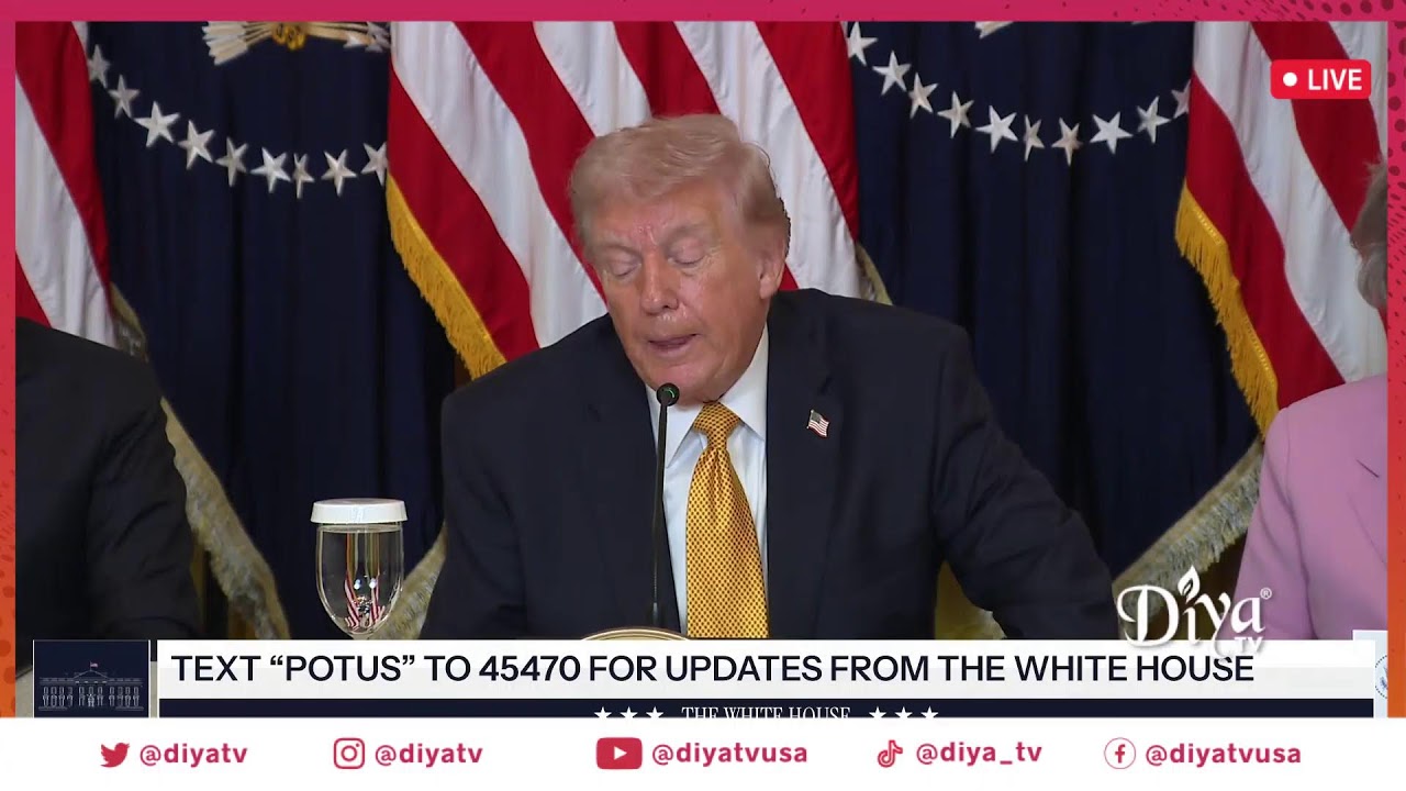 President Trump Participates in a Lunch with the Trump Kennedy Center Board Members
