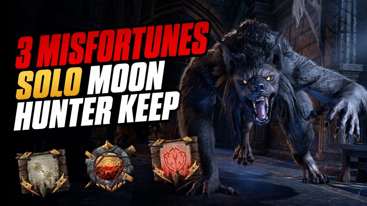 ESO's New Solo Dungeon on Max Difficulty - Moon Hunter Keep