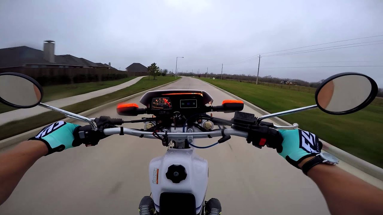 tw200 wheelies