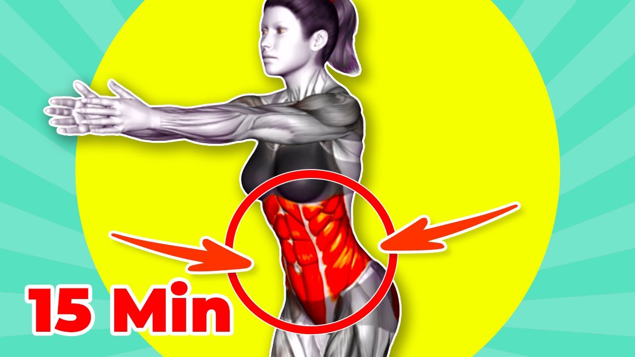 ➜ How To Burn Belly Fat In 15 Minutes ➜ Quick Standing Routine 💥