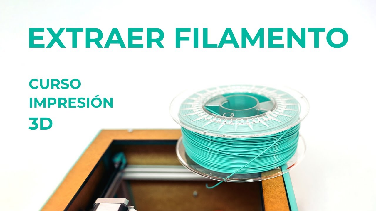 Artenea 3D - Extraer Filamento Impresora 3D