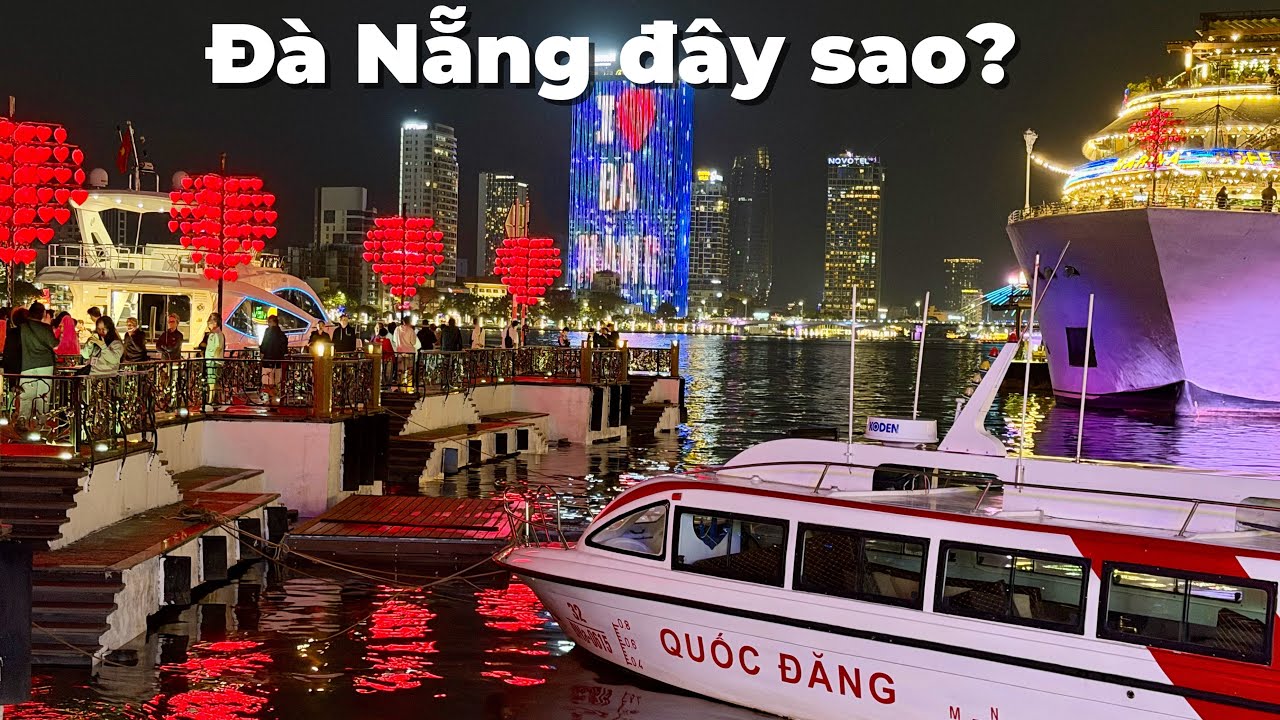 Sông Hàn một đêm đông vui, vẫn yên bình
