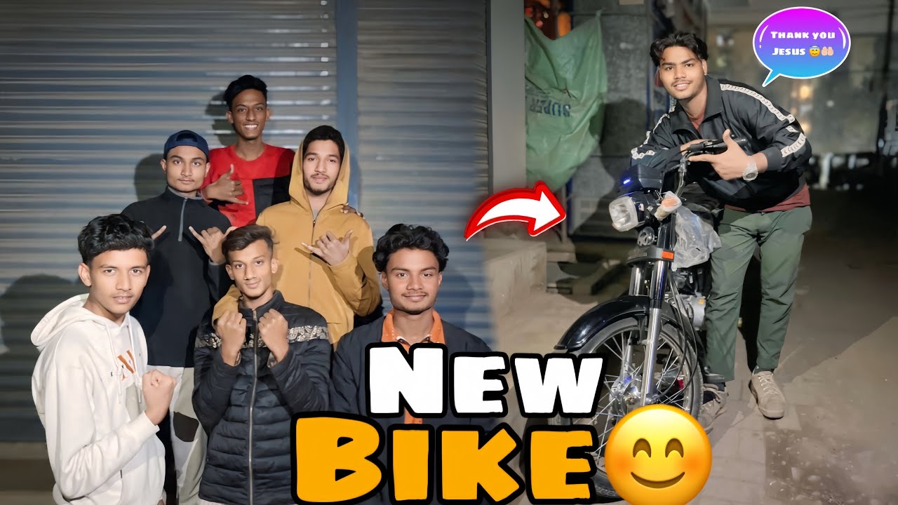 New bike 😊🤲🏻thank you Jesus 😌#michealraj #funny #vlog #bome #youtube #comedy #viral 