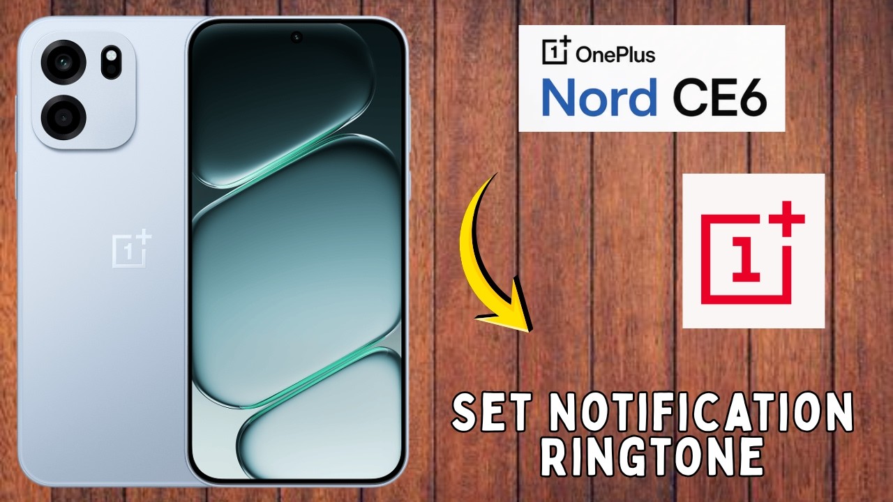 Как установить рингтон уведомлений на OnePlus Nord CE 6 | Пошаговое руководство