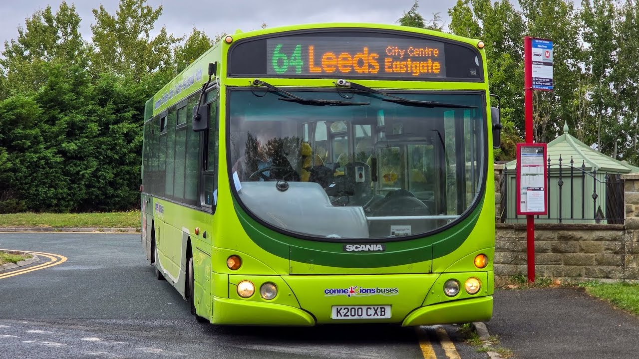 Conneexions Buses K200CXB (FJ55BZS) Running 64 To Aberford