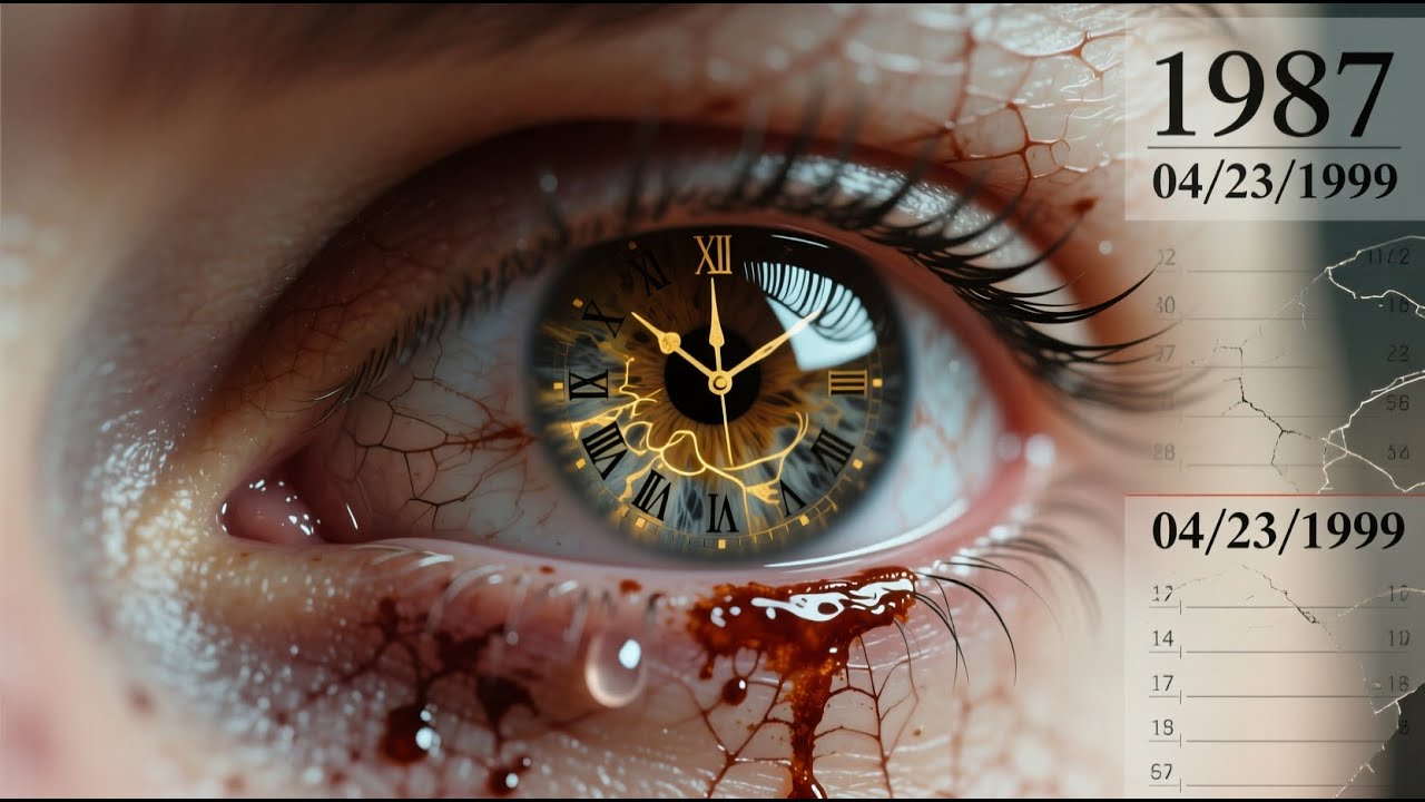 Time Glitch Horror:  The Stain That Moved