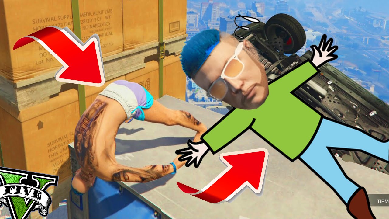 GTA V - ME DESMAYO Y MUERO !!! DEATH RUN | MrWikky92