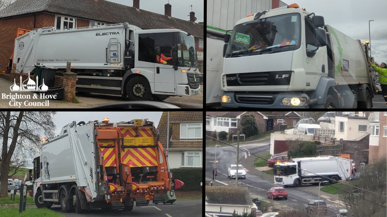 Random Brighton And Hove Bin Lorries!