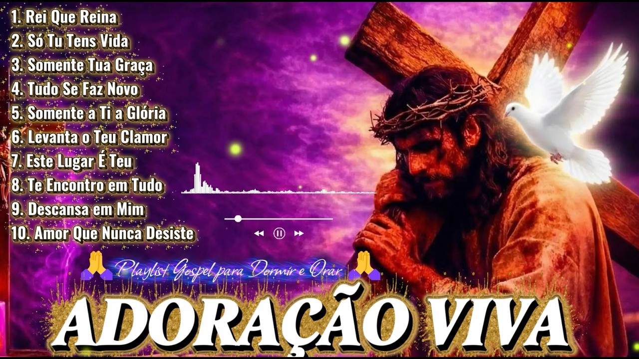 Músicas Gospel para Orar à Noite 🙏✨ Playlist para Descansar com Deus