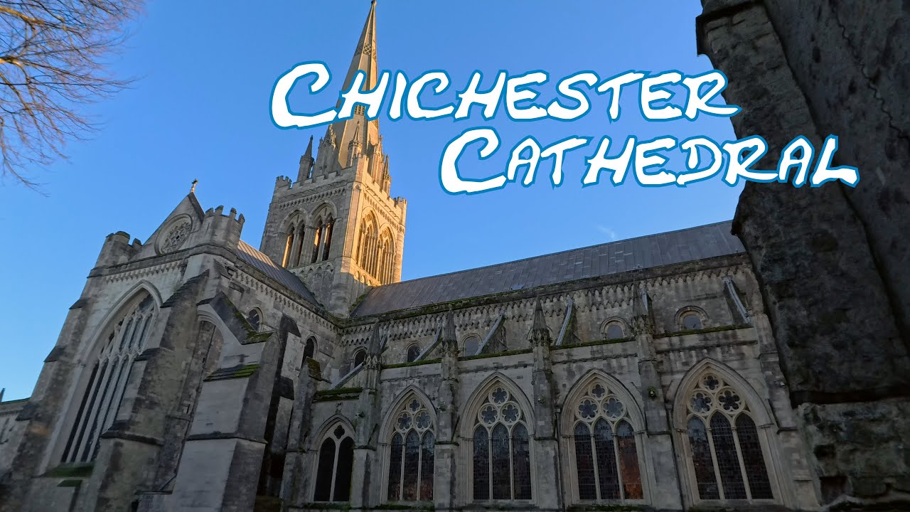 Chichester Cathedral - Very Low Light on an Insta 360 Ace Pro