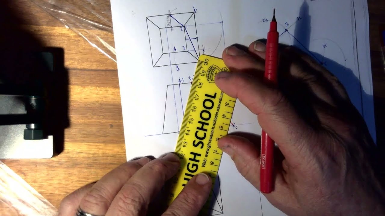 Как нарисовать двухмерный узор из трехмерного объекта