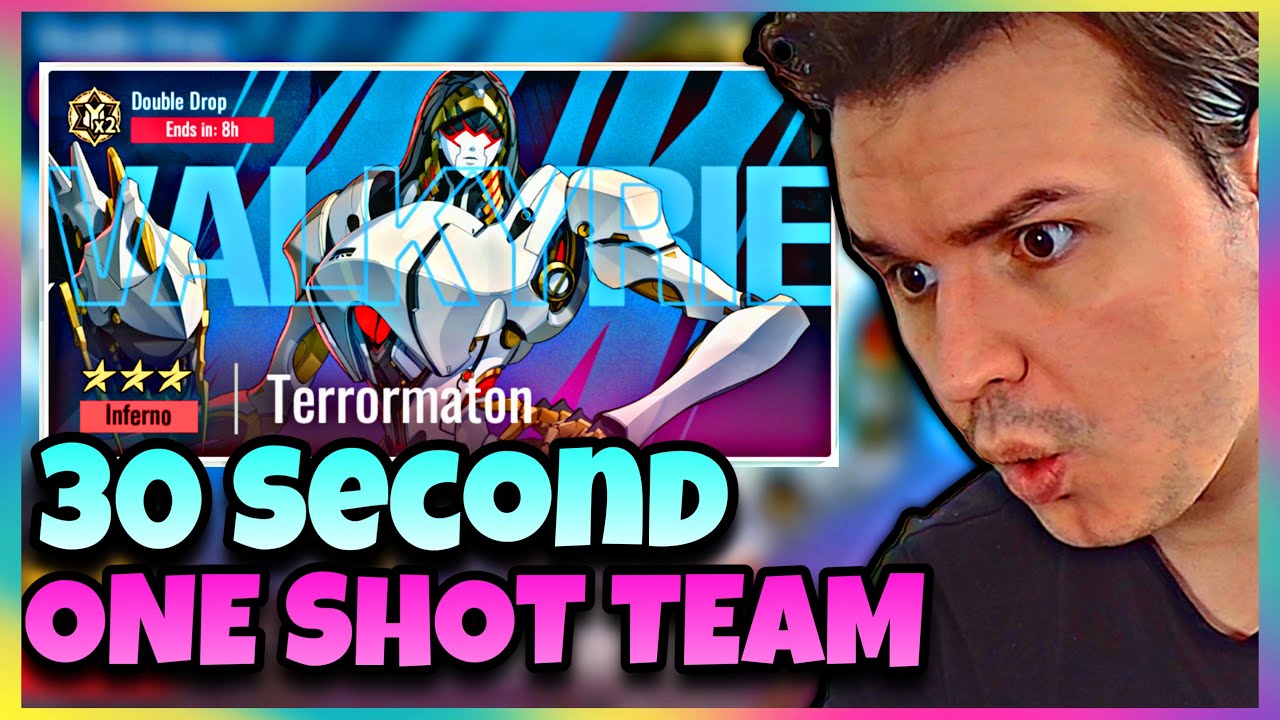 CRAZY INFERNO ONE SHOT TERRORMATON TEAM! NO LILY NO SANIA! | ETHERIA RESTART