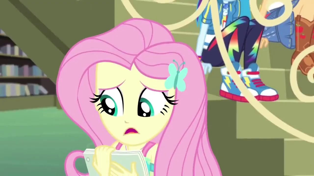 Fluttershy babysitting Sid and Hannah Phillips ( cartoon crossover )