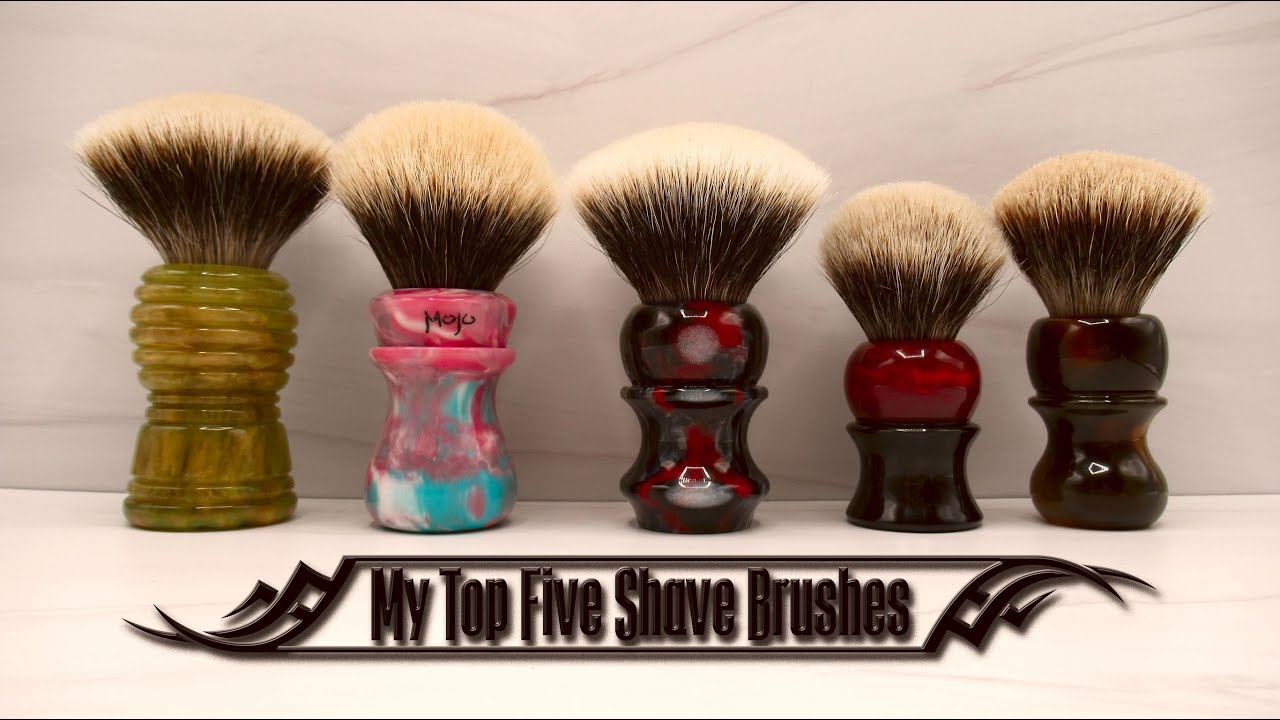 135 My Top 5 Shave Brushes