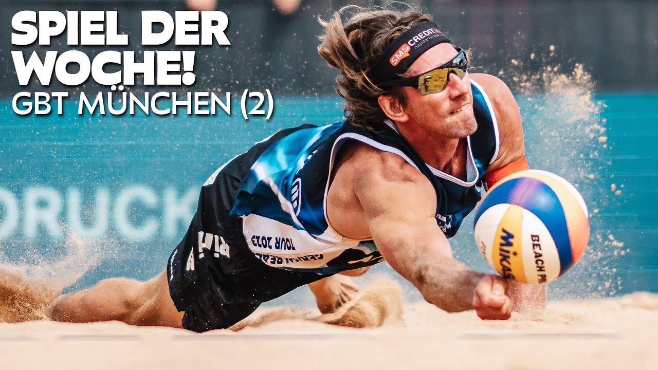 Samoilovs/Sowa vs Huster/Poniewaz | German Beach Tour München 23 - Halbfinale