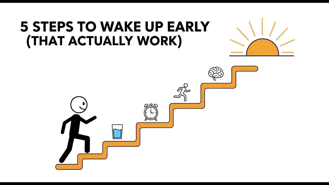 5 Steps to Wake Up Early (That Actually Work)