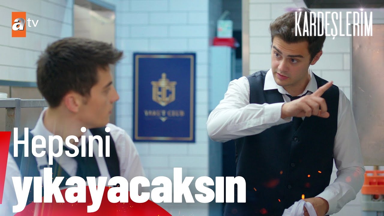 Bulaşıkçı Sarp!🧽🧼- Kardeşlerim 91. Bölüm