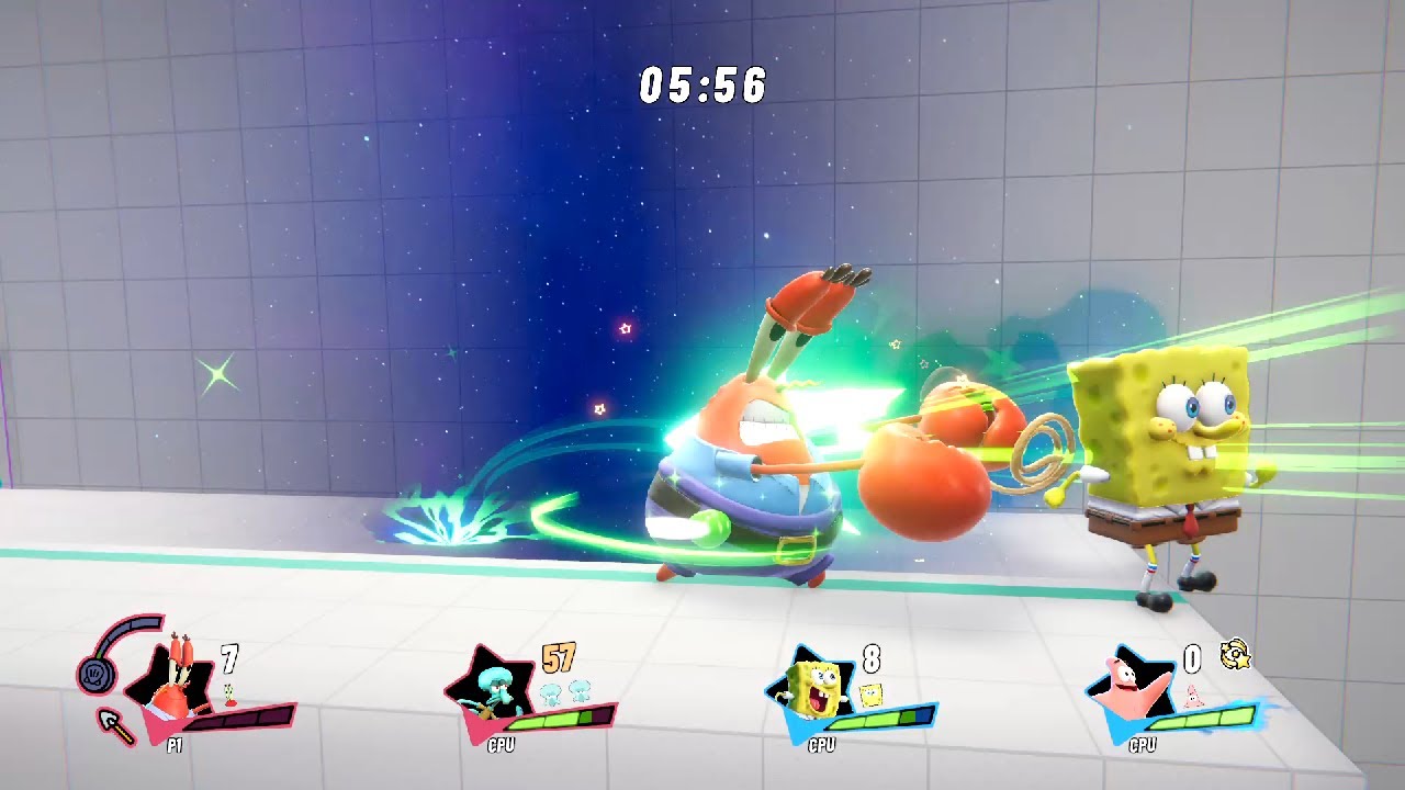MR KRABS & SQUIDWARD vs PATRICK & SPONGEBOB (Hardest Difficulty) Nickelodeon All-Star Brawl 2
