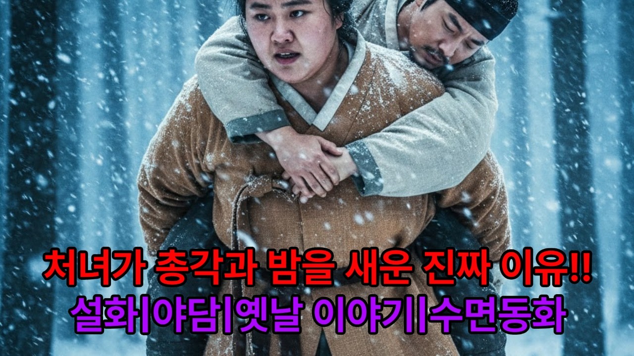 곰같은 아내와 약골선비! 세상을 뒤집다!!.야담.옛날이야기|감동스토리