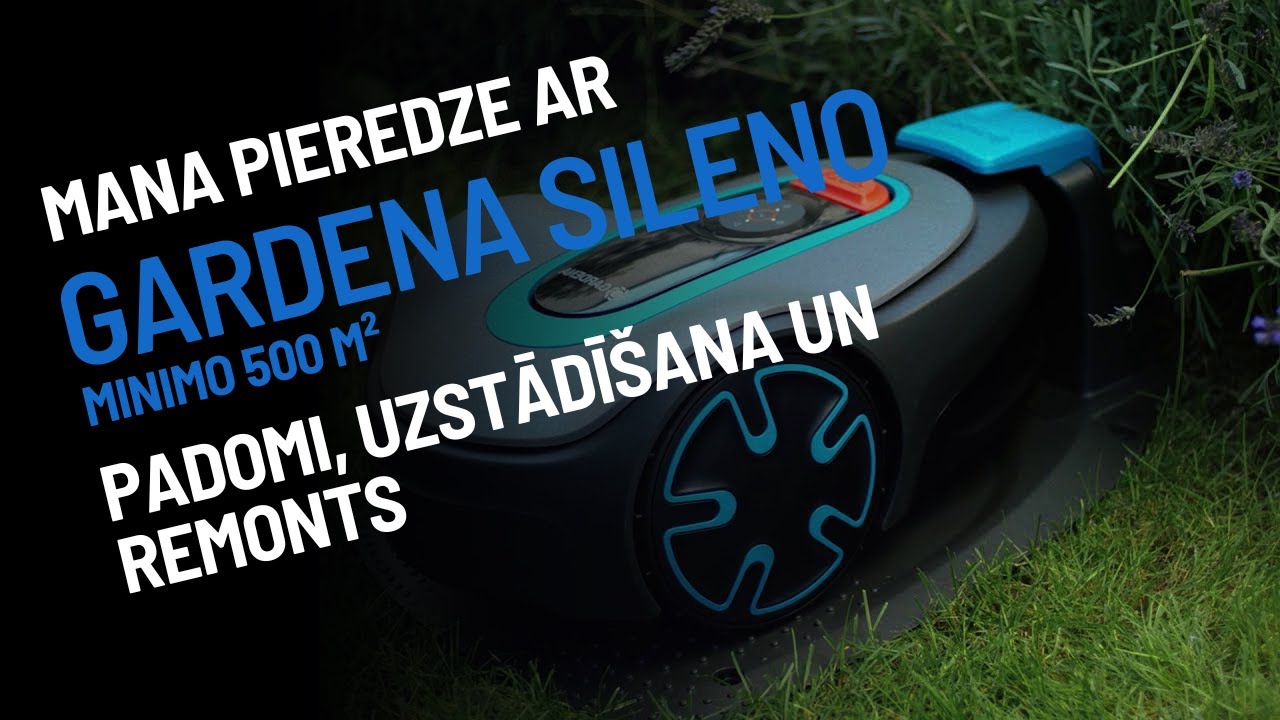 Mana pieredze ar Gardena SILENO minimo 500 m² | Padomi, uzstādīšana un remonts