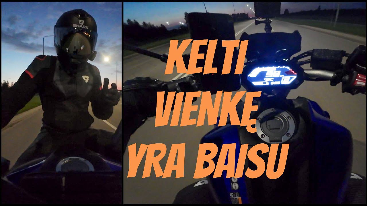 Šiaulių draugiškumo eksperimentas ir keletas vienkių! Yamaha MT-07 - S01E08