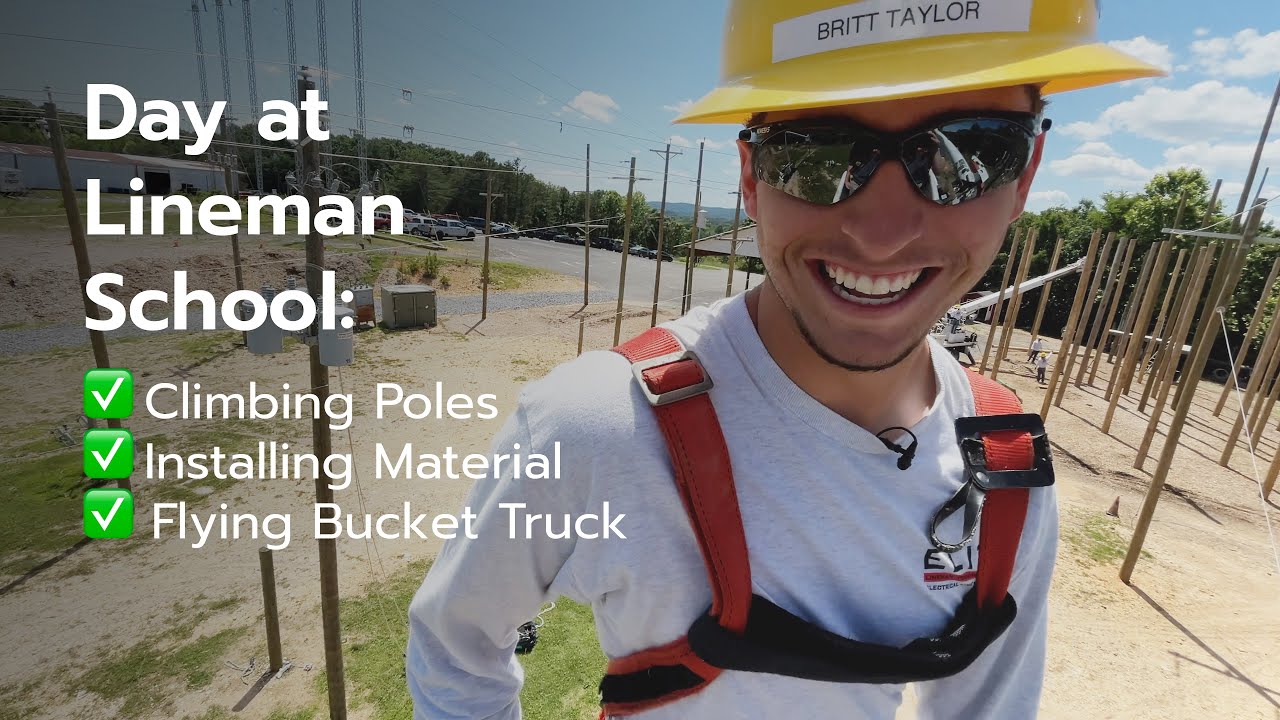 Day in the life at lineman school