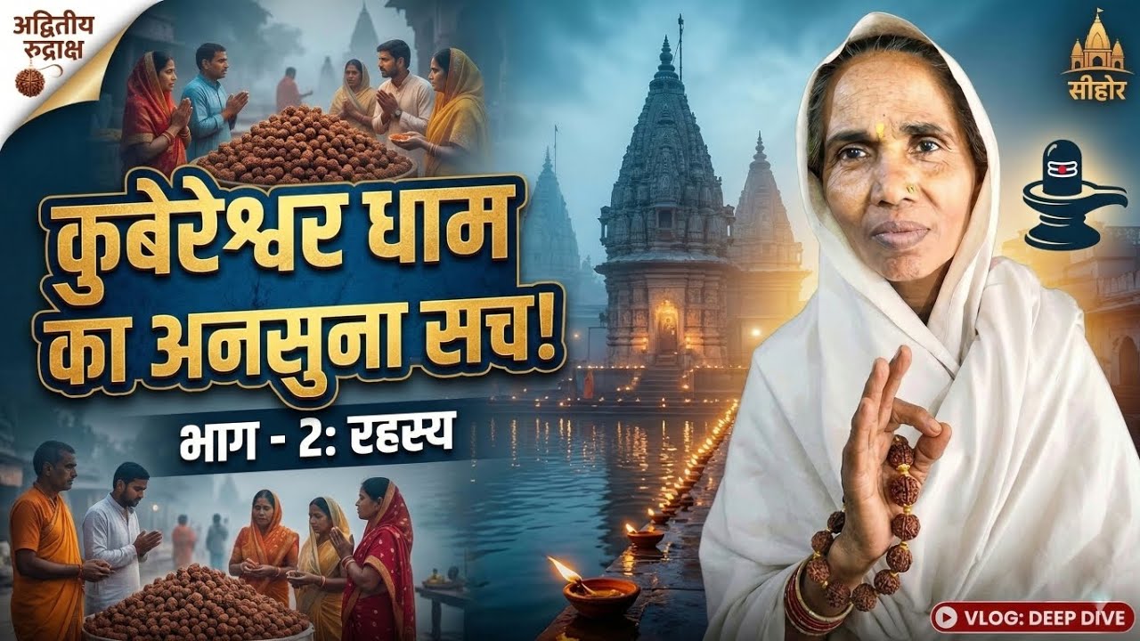 Kubershwar Dham Sehore Part 2😱 | मंदिर के अंदर का राज़ | Aarti & Prasad Vlog | Kamlesh ji ke vlogs 