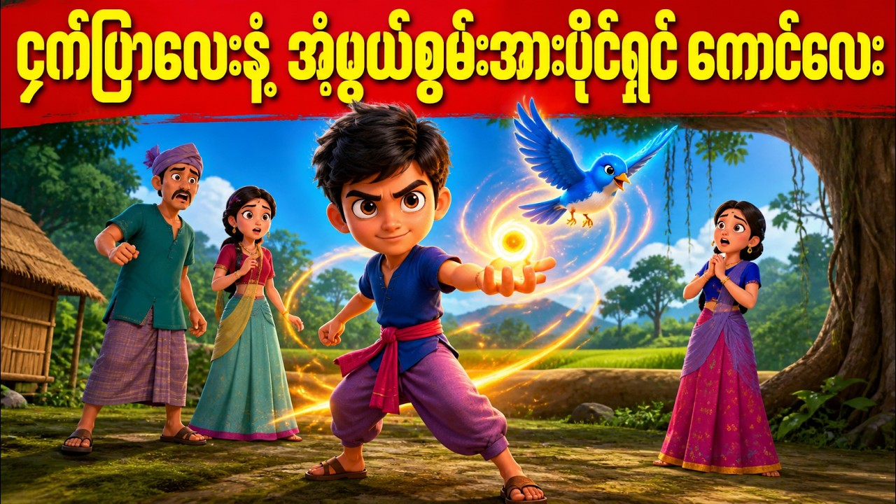 ငှက်ပြာလေးနဲ့ အံ့ဖွယ်စွမ်းအားပိုင်ရှင် ကောင်လေး