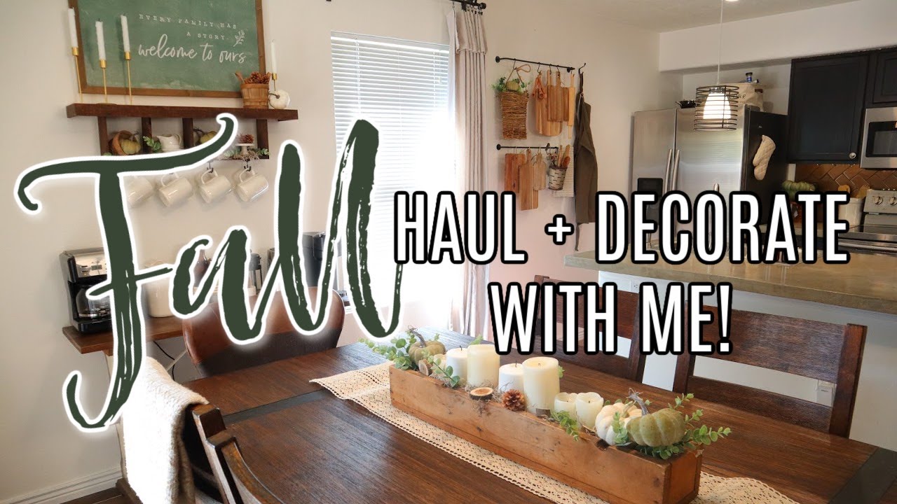 FALL 2020 DECOR HAUL AND DECORATE WITH ME | FALL 2020 DECORATING IDEAS