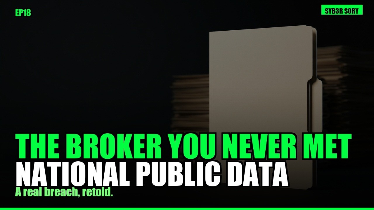 The Broker You Never Met &mdash; What the National Public Data Number Really Meant