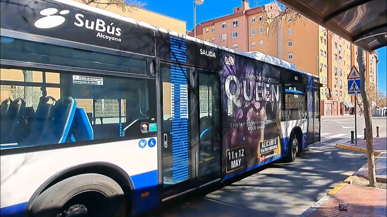 Mercedes-Benz Citaro C1 llegando a Sant Vicent del Raspeig - Línea 30 bus urbano Vectalia Alicante